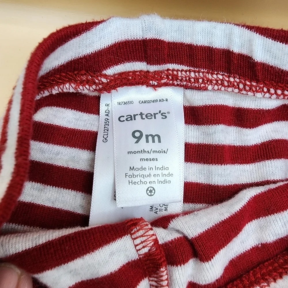 Carter's Baby Essentials 9 Month Clothing Mixed Lot Pants Hoodie